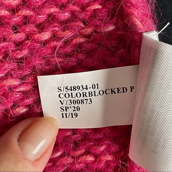 Banana Republic Wool Blend Color Block Sweater - Women’s M - Picture 6 of 6